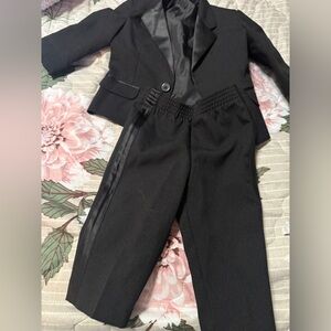 Nautica Kids Classic Black Suit Jacket & slacks